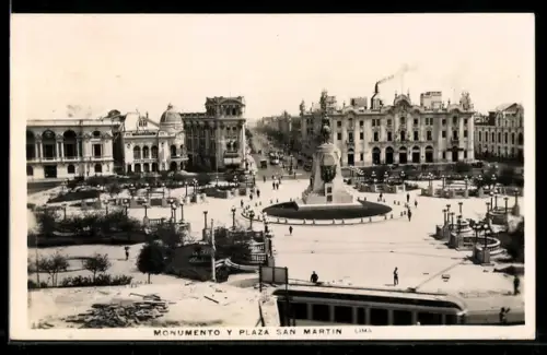 AK Lima, Monumento y Plaza San Martin