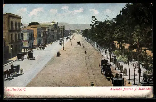 AK Mexico, Avenida Juarez y Alameda