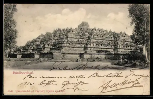 AK Baraboedoer, Borobudur-Tempel