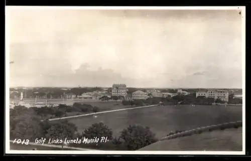 AK Manila /P.I., Golf Links Luneta