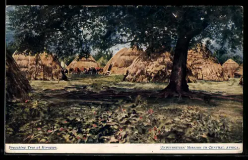 Künstler-AK Korogwe, Preaching Tree