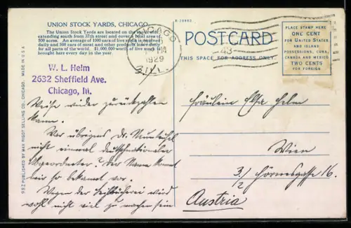 AK Chicago, IL, Union Stock Yards