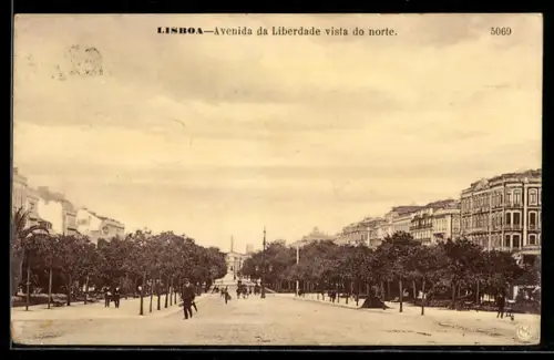 AK Lisboa, Avenida da liberdade vista do norte