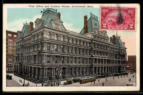 AK Cincinnati, OH, Post Office and Custom House