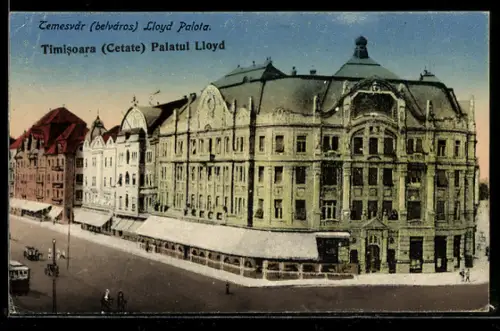 AK Temesvár /Belváros, Lloyd Palota