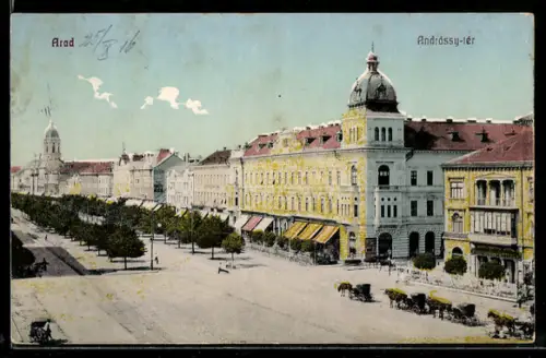 AK Arad, Andrássy-tér