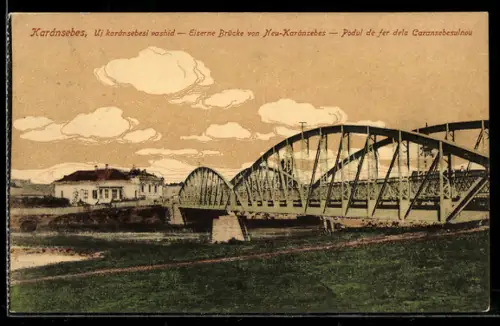 AK Karánsebes, Új karánsebesi vashíd