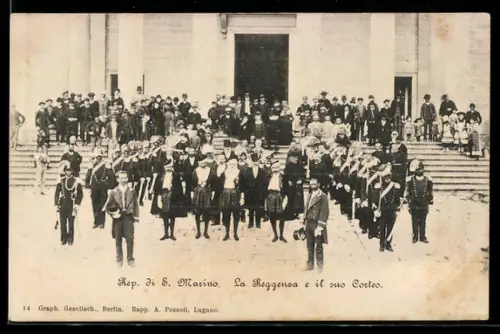 AK Rep. di S. Marino, La Reggenza e il suo Corteo