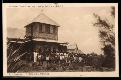 AK Kiniama, Missioni Salesiane del Congo Belga, Veduta della Missione
