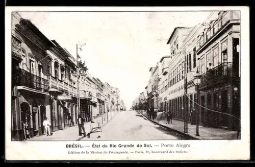 AK Porto Alegre /Rio Grande do Sul, Strassenansicht