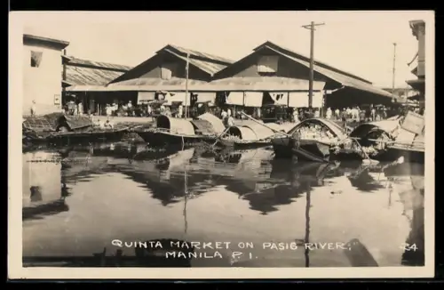 AK Manila, Quinta Market on Pasig River
