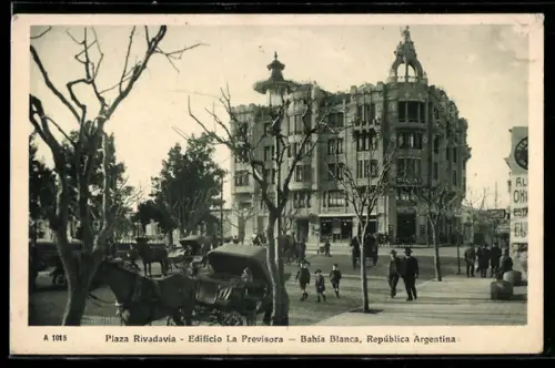 AK Bahía Blanca, Plaza Rivadavia, Edificio La Previsora