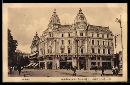 AK Bucuresti, Academia de Comert si Caffe High-Life
