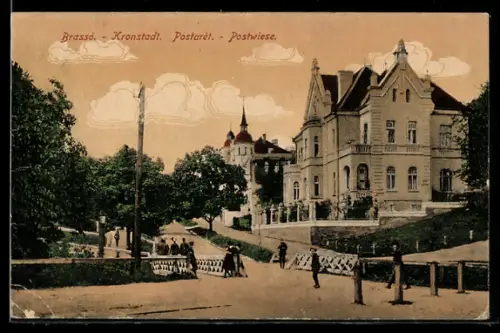 AK Kronstadt, Postwiese