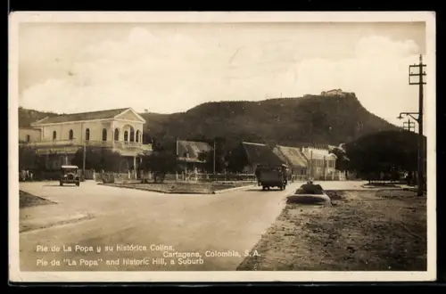 AK Cartagena, Pie de La Popa y su histórica Colina