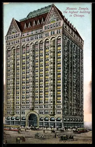 AK Chicago, IL, Masonic Temple