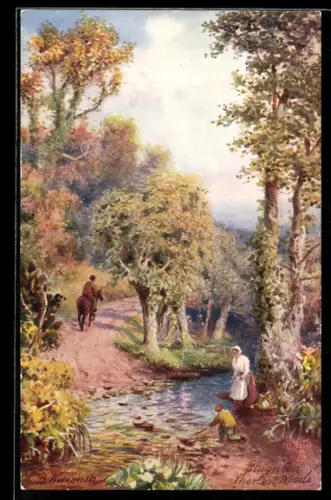 Künstler-AK Raphael Tuck & Sons Nr. 6284: Paignton, Shorten Woods