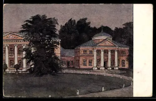 Künstler-AK Dickanka du Prince V. Kotscoubey, Rotes Kreuz Russland