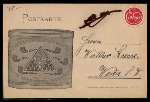 AK Vauen Tabak, Pfeifen und Tabaksdose