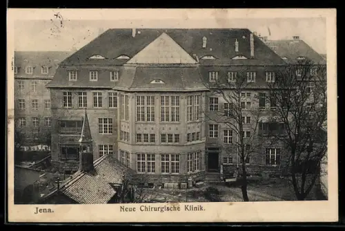 AK Jena, Neue Chirurgische Klinik aus der Vogelschau