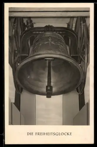 AK Berlin-Schöneberg, Freiheitsglocke im Rathaus Schöneberg
