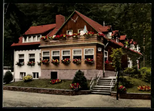 AK Hann. Münden, Waldgaststätte und Pension Jagdhaus Heede, Inh. H. Heede