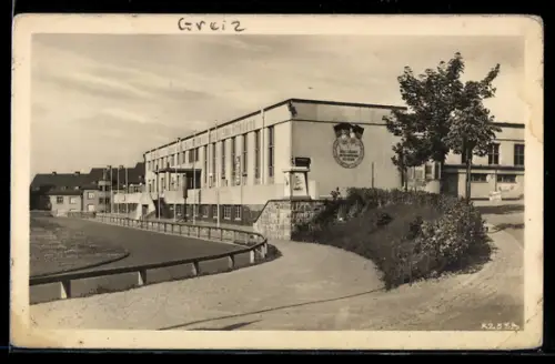 AK Greiz in Thüringen, Partie an der Sportschule