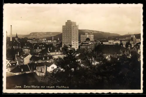 AK Jena, Zeiss-Werke mit neuem Hochhaus
