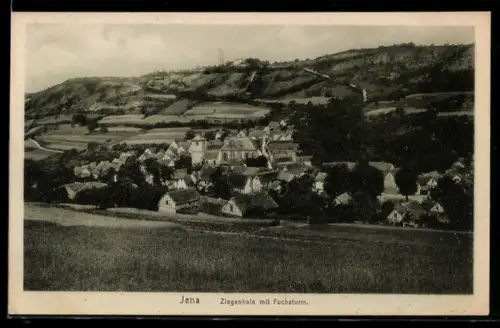 AK Jena, Ziegenhain mit Fuchsturm