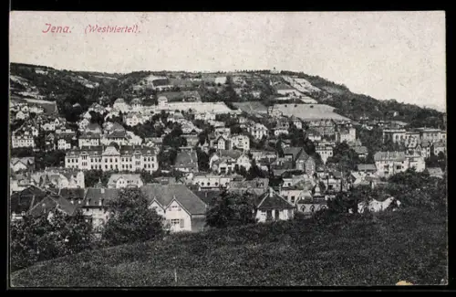 AK Jena, Westviertel, Ortsansicht
