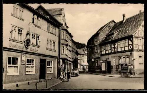 AK Ruhla /Thür. Wald, Untere Lindenstrasse, Gasthaus
