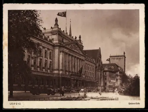 AK Leipzig, Universität, -Fahne