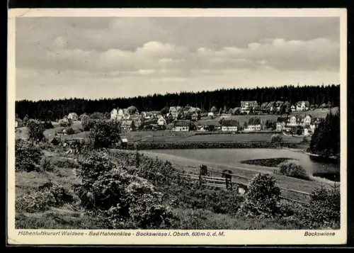 AK Hahnenklee-Bockswiese, Waldsee, Panorama