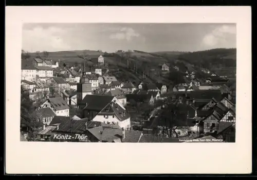 AK Könitz /Thür., Ortsansicht