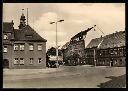 AK Ronneburg /Thür., Am Markt