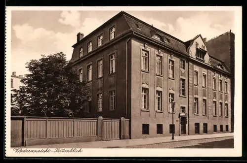 AK Magdeburg, Säuglingsheim des Deutsch-Evangelischen Frauenvereins in der Tismarstr. 1, Ansicht von der Strasse