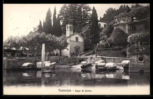 AK Tremezzo, Ortsansicht, Lago di Como