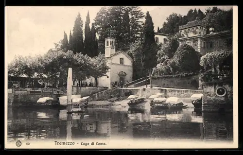 AK Tremezzo, Ortsansicht, Lago di Como