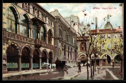 AK Milano, Loggia degli Osii