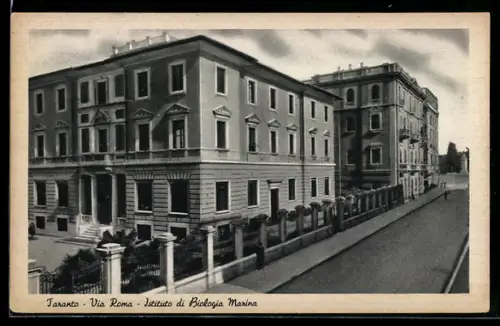 AK Taranto, Via Roma, Istituto di Biologia Marina