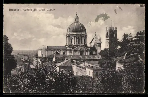 AK Brescia, Veduta dal Colle Cidneo