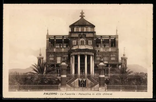 AK Palermo, La Favorita, Palazzina in stile chinese