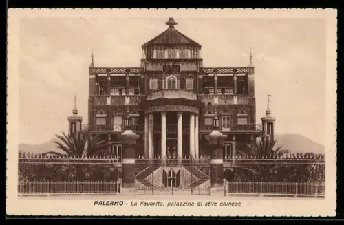 AK Palermo, La Favorita, palazzina di stile chinese