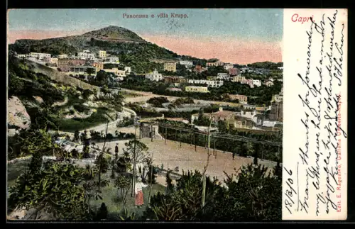 AK Capri, Panorama e villa Krupp
