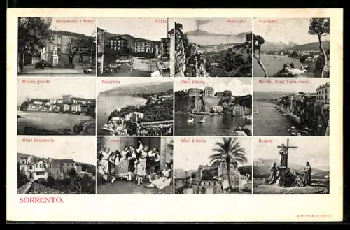 AK Sorrento, Hotel Vittoria, Hotel Tramontano, Hotel Cocumella