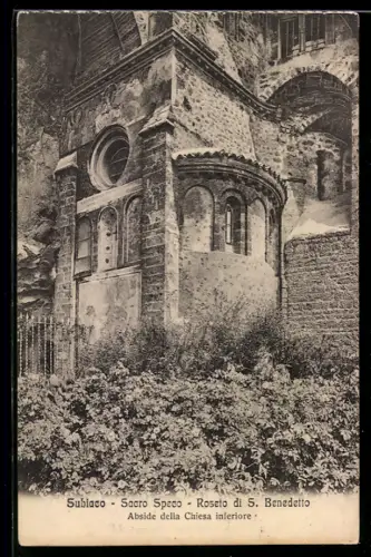 AK Subiaco, Sacro Speco, Roseto di S. Benedetto