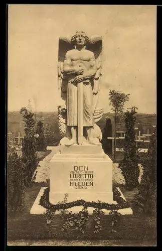 AK Lens, Korpsfriedhof Lens, XIV. A. K. Loretto-Denkmal