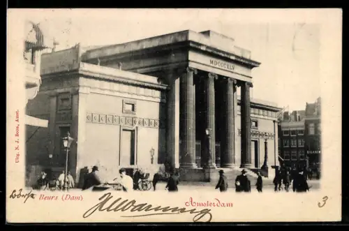 AK Amsterdam, Beurs, Dam