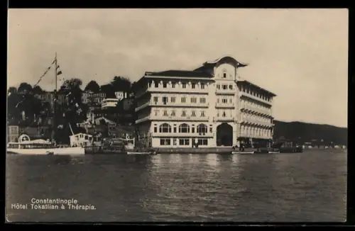 AK Constantinople, Hôtel Tokatlian à Thérapia