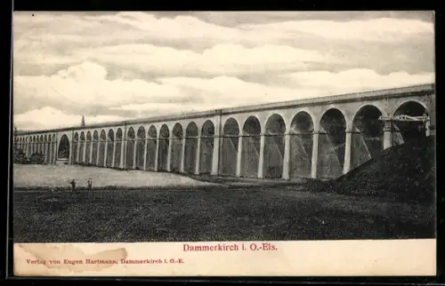 AK Dammerkirch i. O.-Els., Viadukt